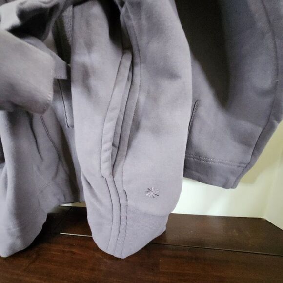 ATHLETA Womens Fleece Cardigan - Picture 3 of 6